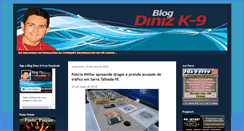 Desktop Screenshot of dinizk9.com.br
