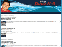 Tablet Screenshot of dinizk9.com.br